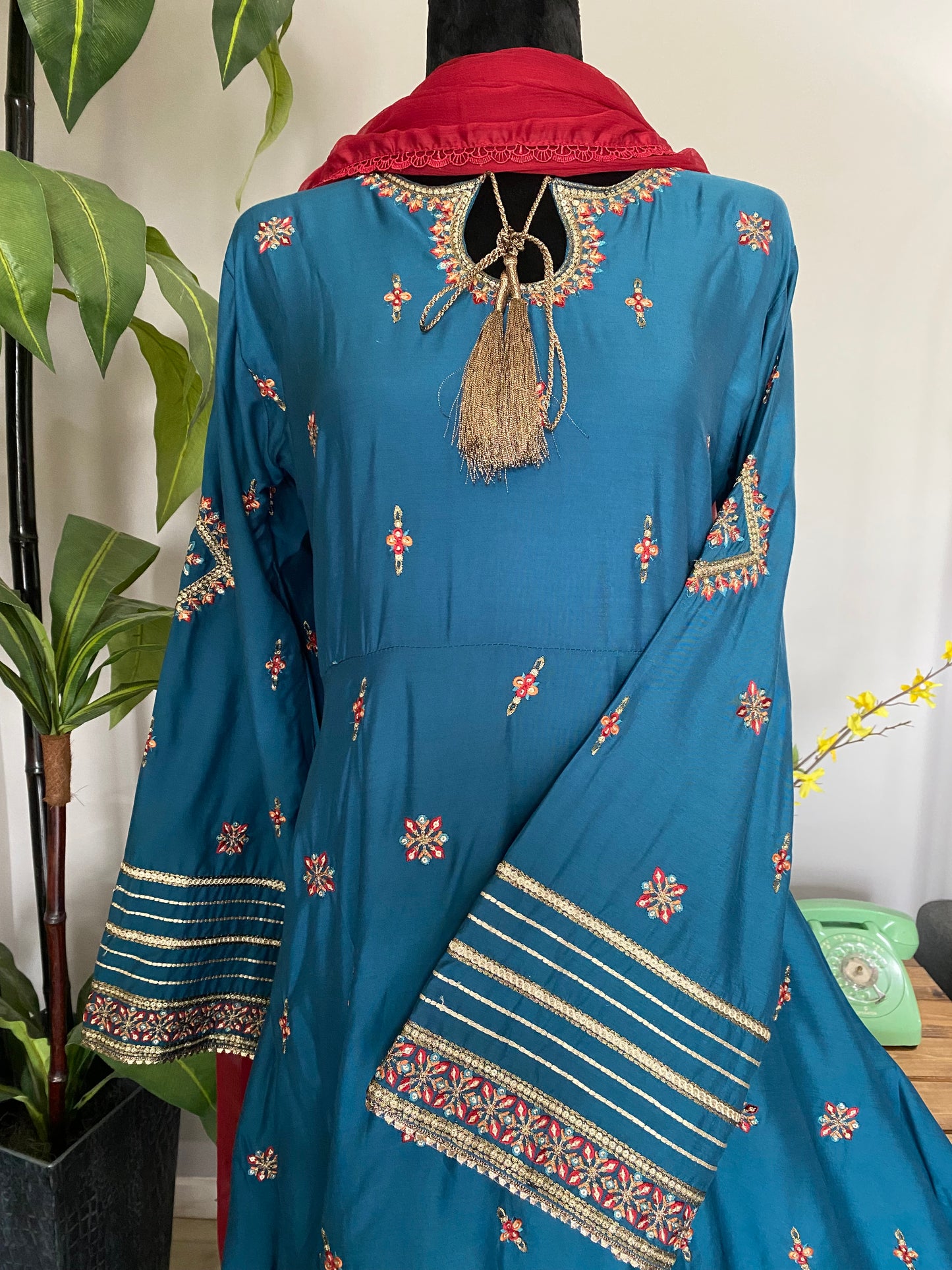 Full Length Viscose Umbrella Dress